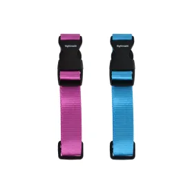 2PK Travel Bag Stacker Strap Random Color