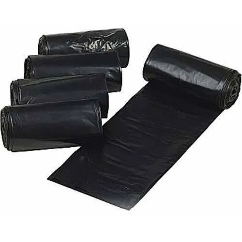 50 Pcs X 27L Black Tidy Garbage Bin Liners Bags