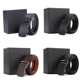 All-Match Automatic Buckle Belt High-End Men's Belt Customization