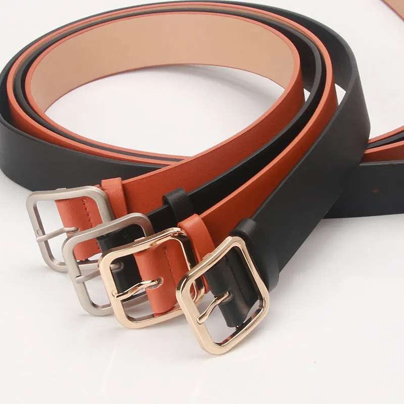 All-Match Fashion Women's Belt Dress Coat Decoration Belt Female Student Pant Belt