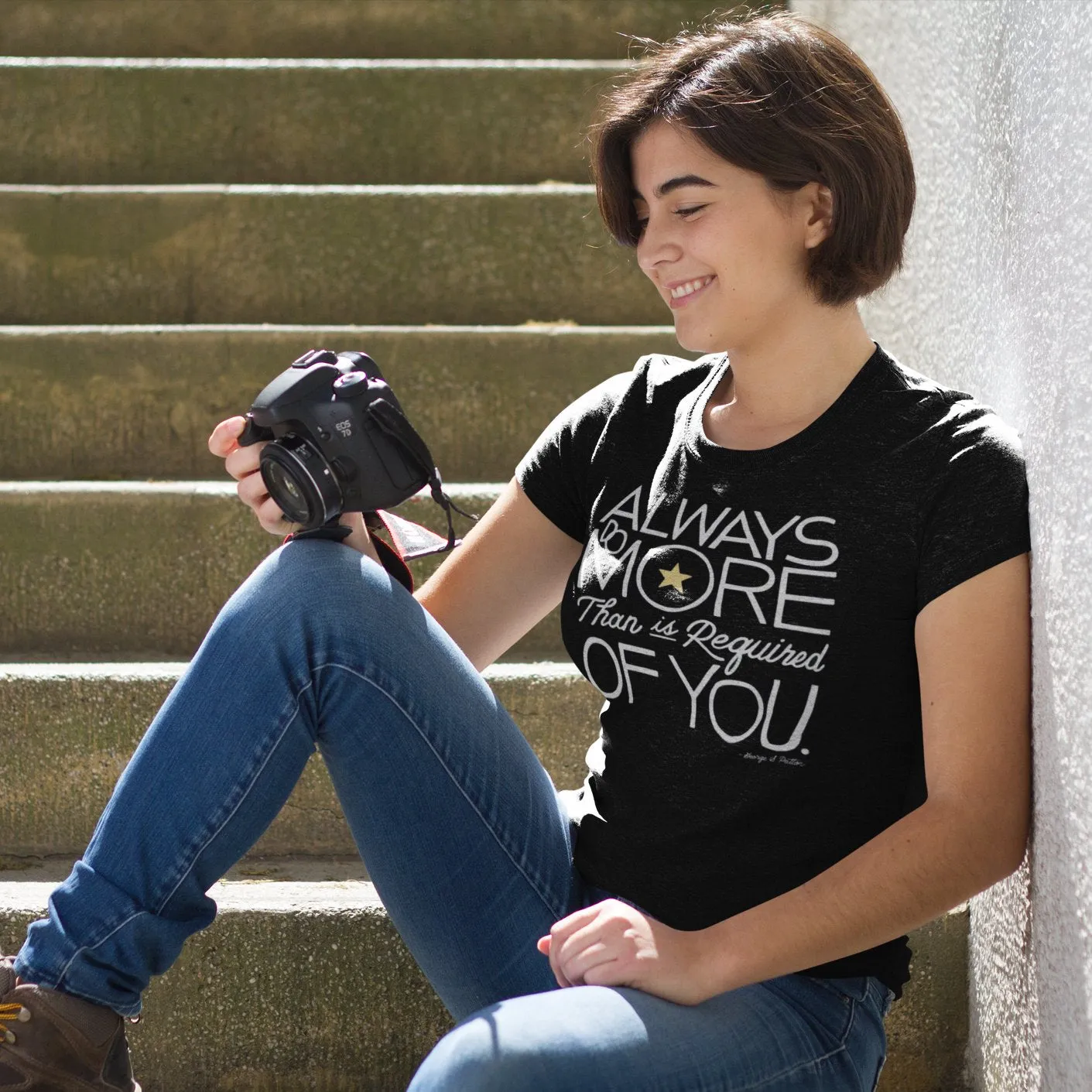 Always Do More Than Is Required of You Unisex T-Shirt by Sexy Hackers