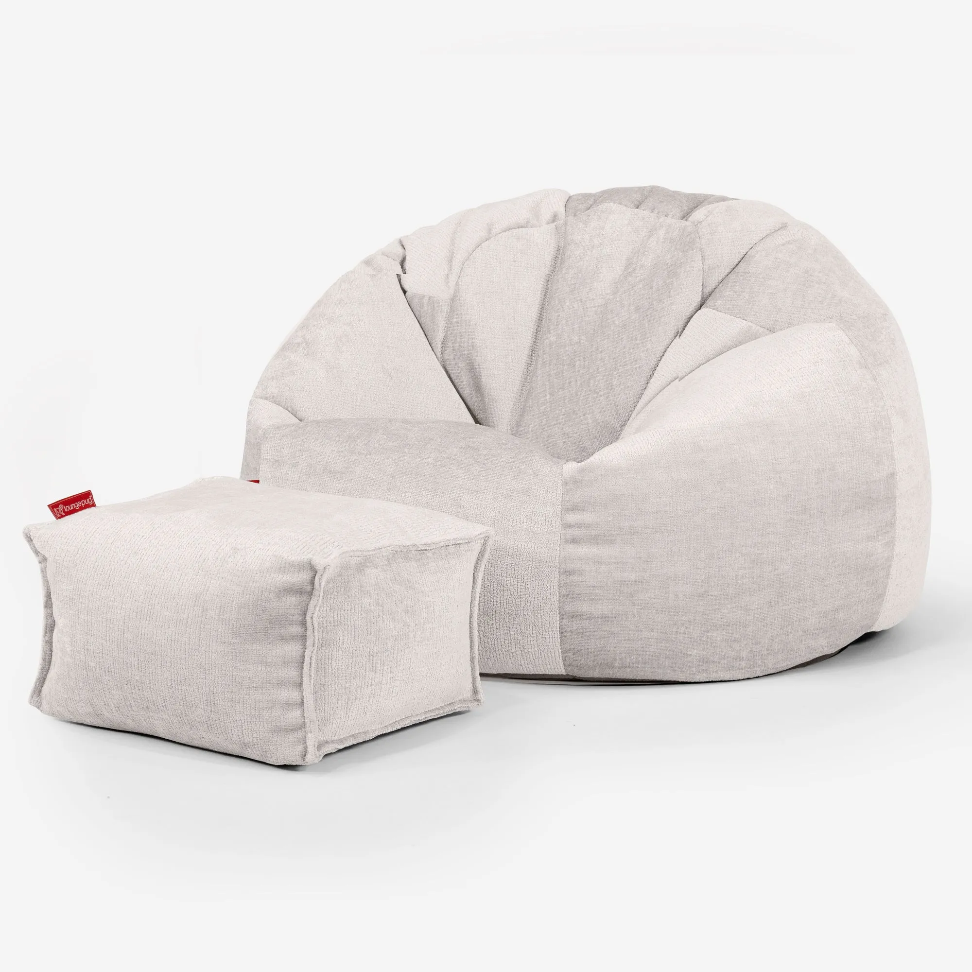 Classic Bean Bag Chair - Chenille Cream