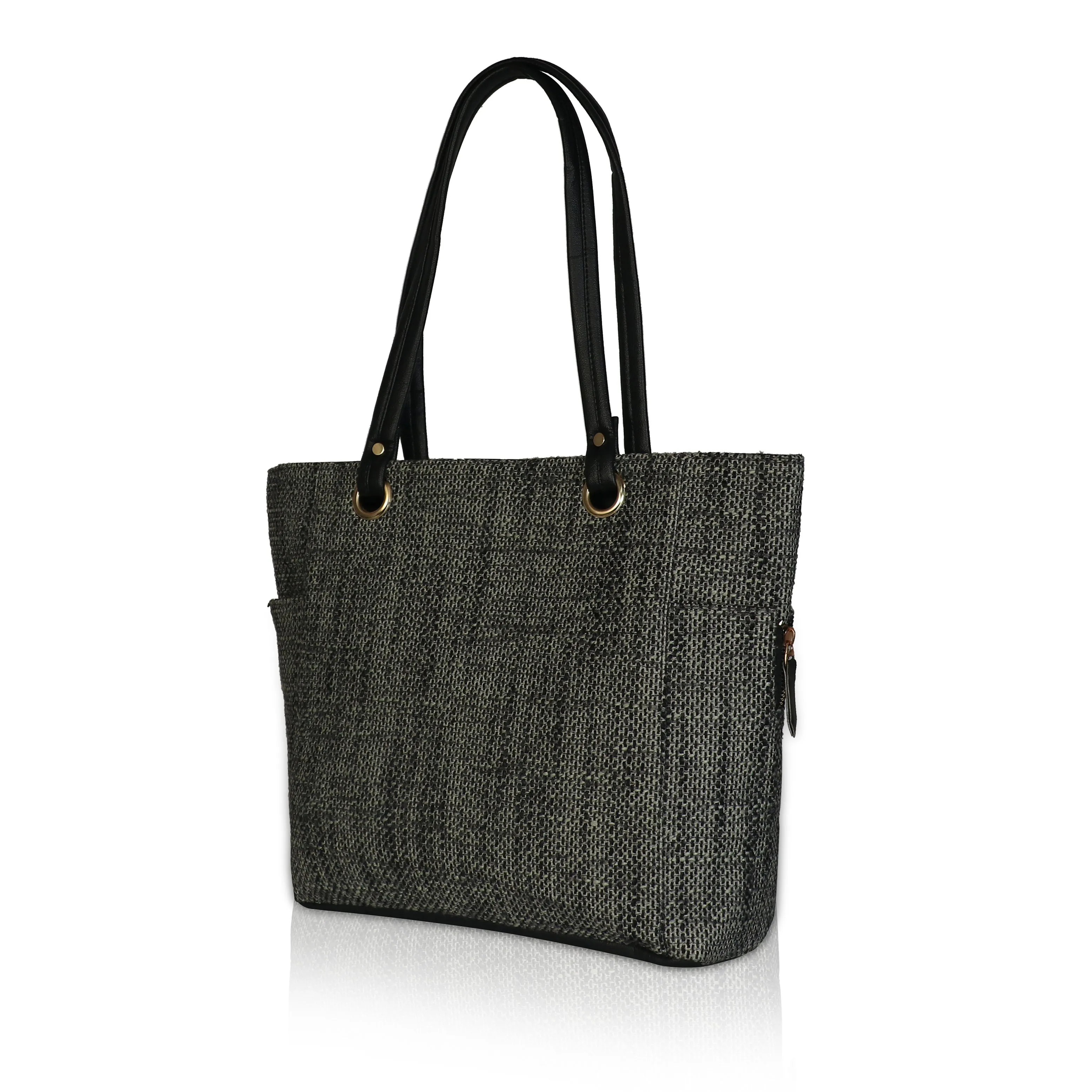 Corba Womens Tote Handbag Black