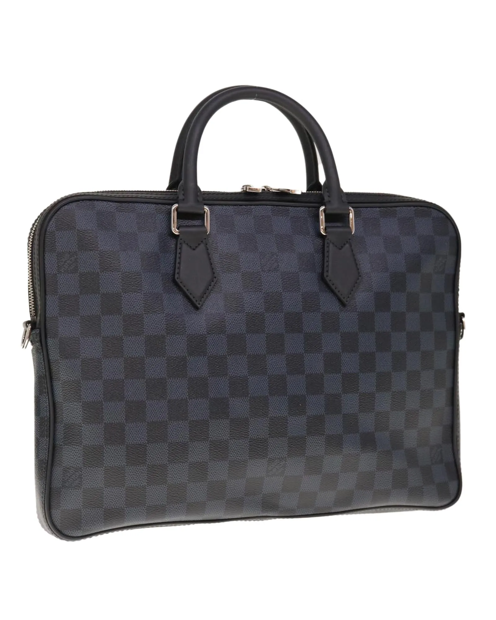 Damier Cobalt Dandy MM Hand Bag 2way - Authentic LV Design