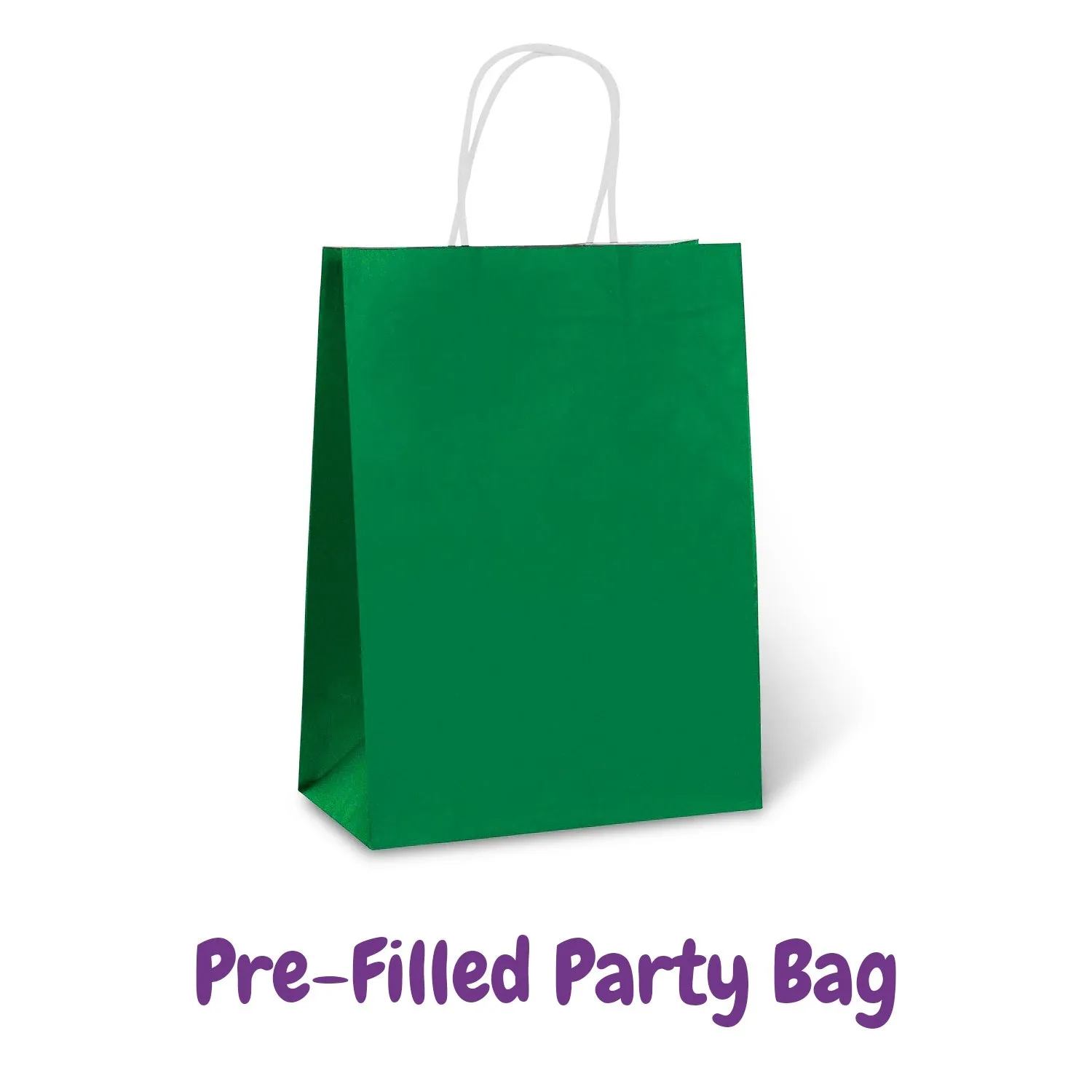 Deluxe Green Filled Party Bag