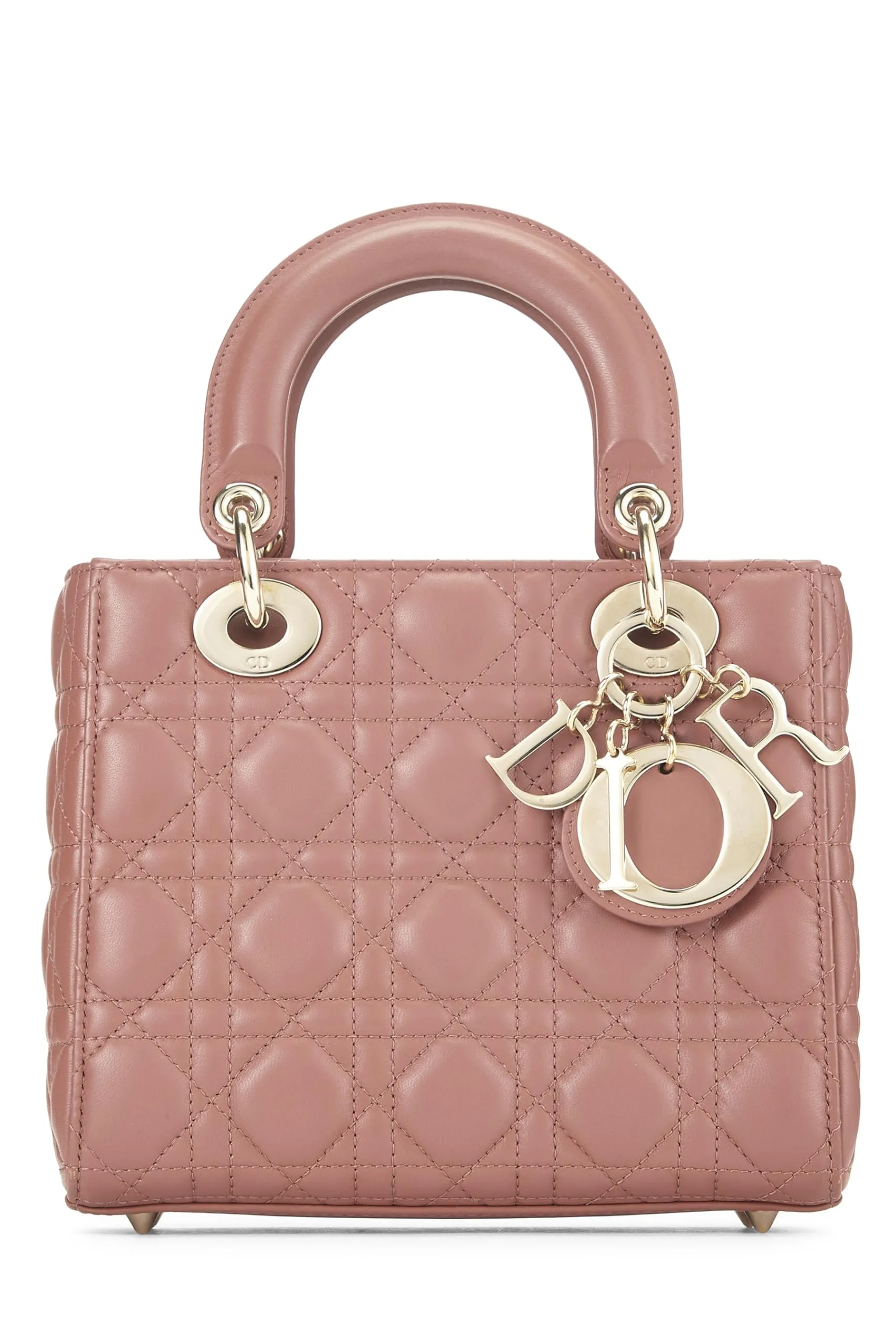 Dior,  Pink Cannage Lambskin My ABCDior Lady Dior Small, Pink