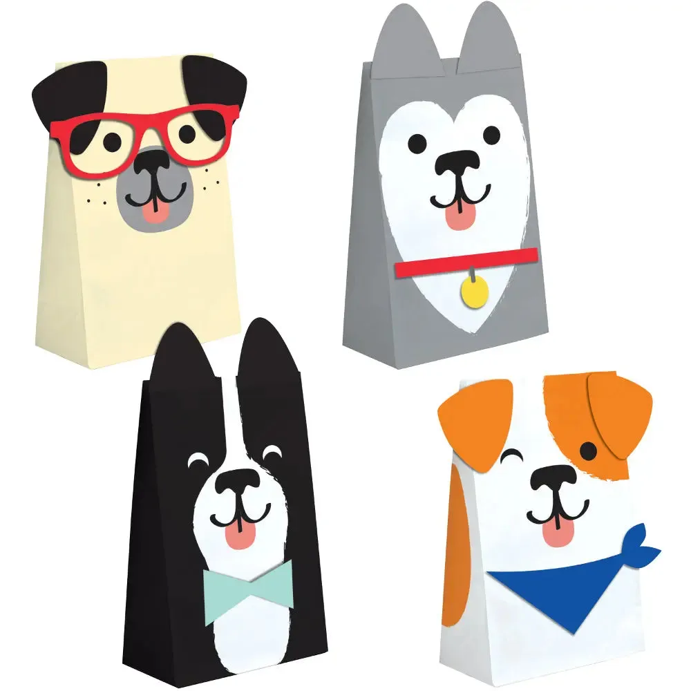 Dog Party Treat Bags - 8 Pkt