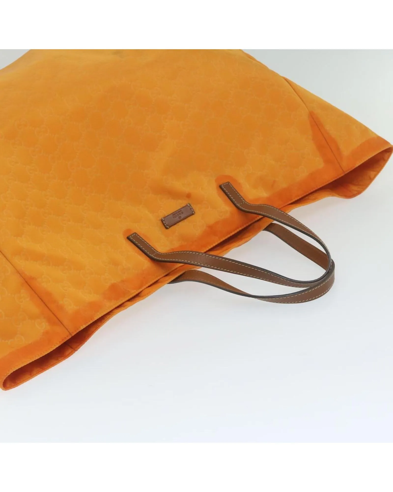 GG Canvas Tote Bag in Orange