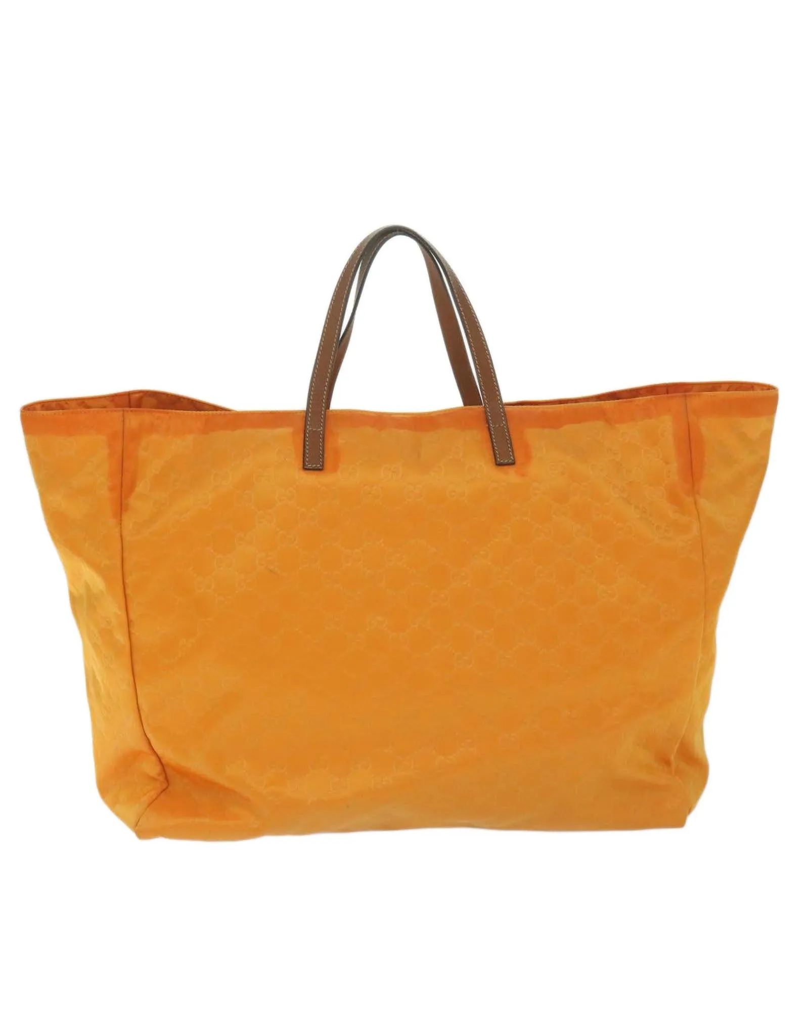 GG Canvas Tote Bag in Orange