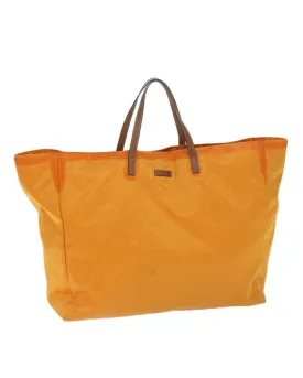 GG Canvas Tote Bag in Orange