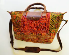 Handstiched Shakti Tote