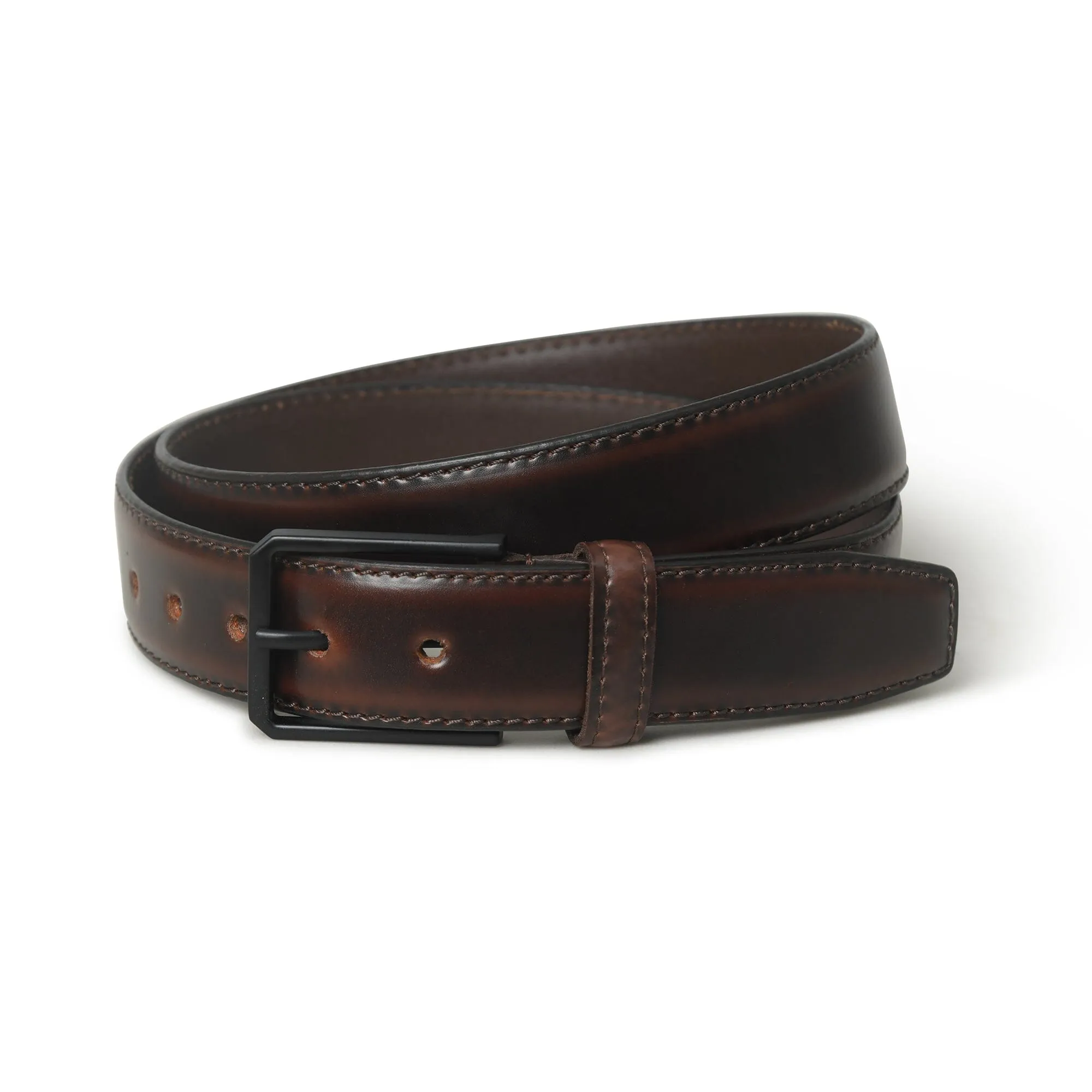 Hickory Brown Leather Belt