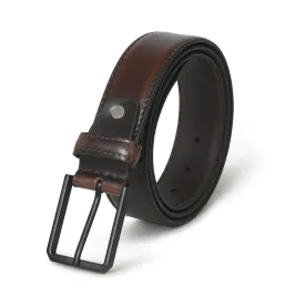 Hickory Brown Leather Belt