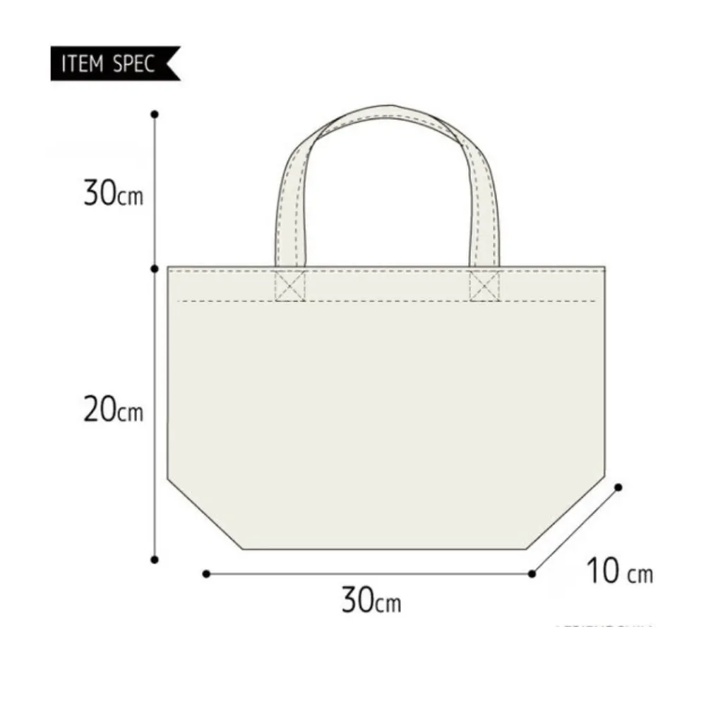 Japanese Zukushi Canvas MINI Tote Bag