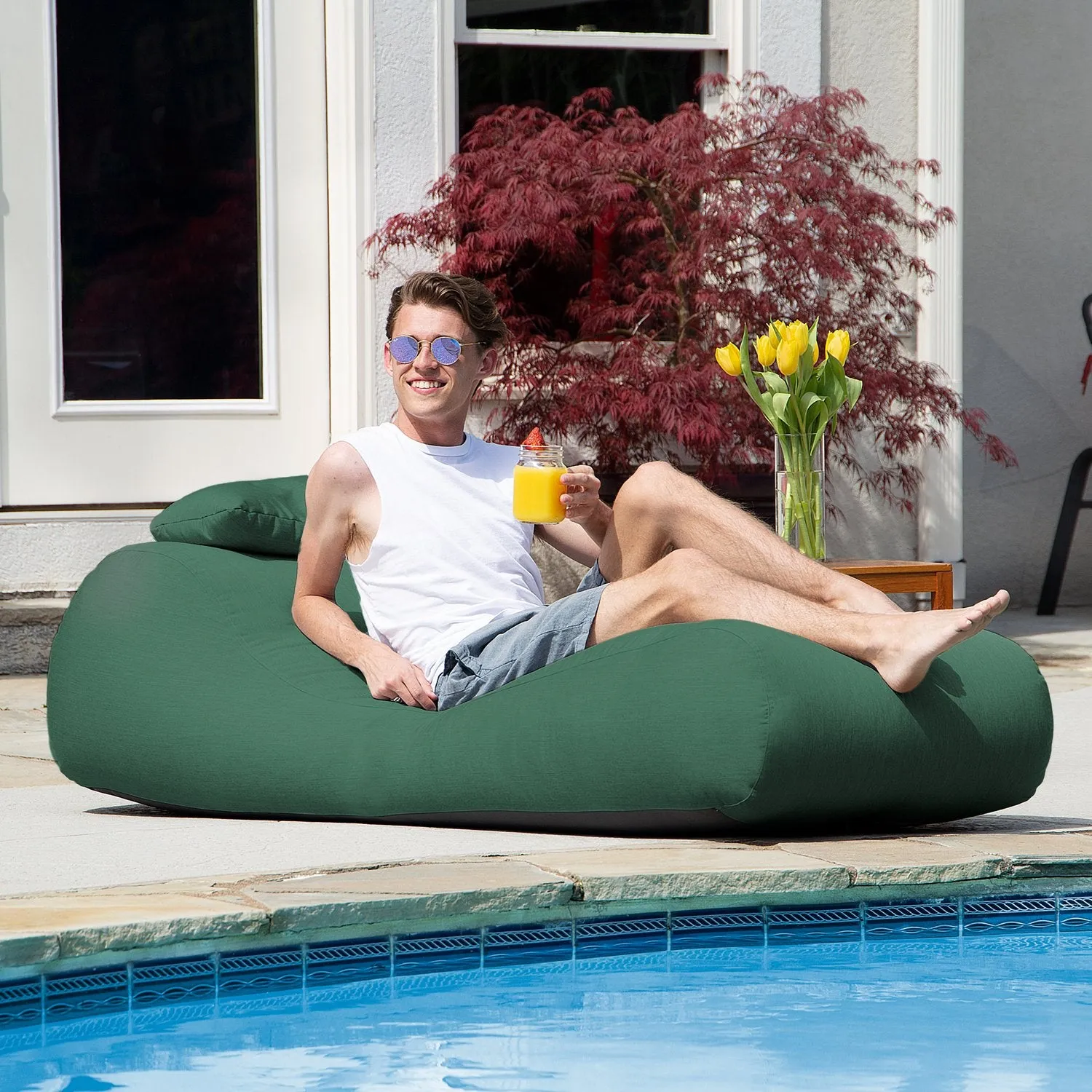 Jaxx Arlo Outdoor Bean Bag Sun Lounger