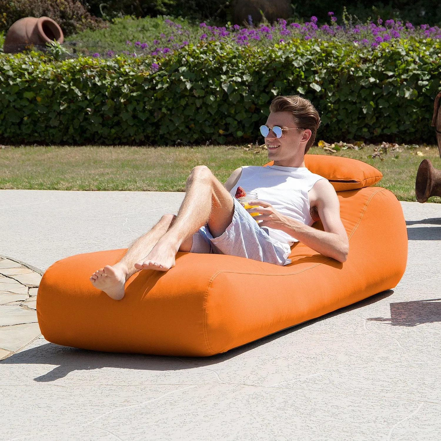 Jaxx Arlo Outdoor Bean Bag Sun Lounger