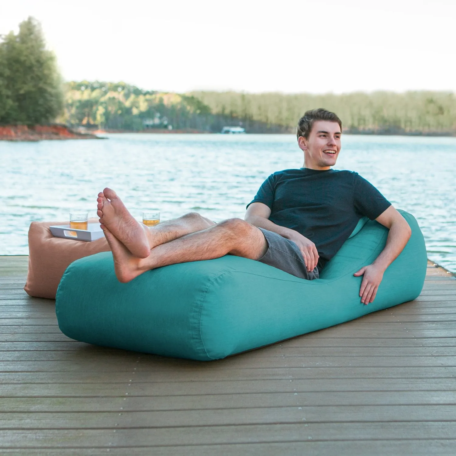 Jaxx Arlo Outdoor Bean Bag Sun Lounger