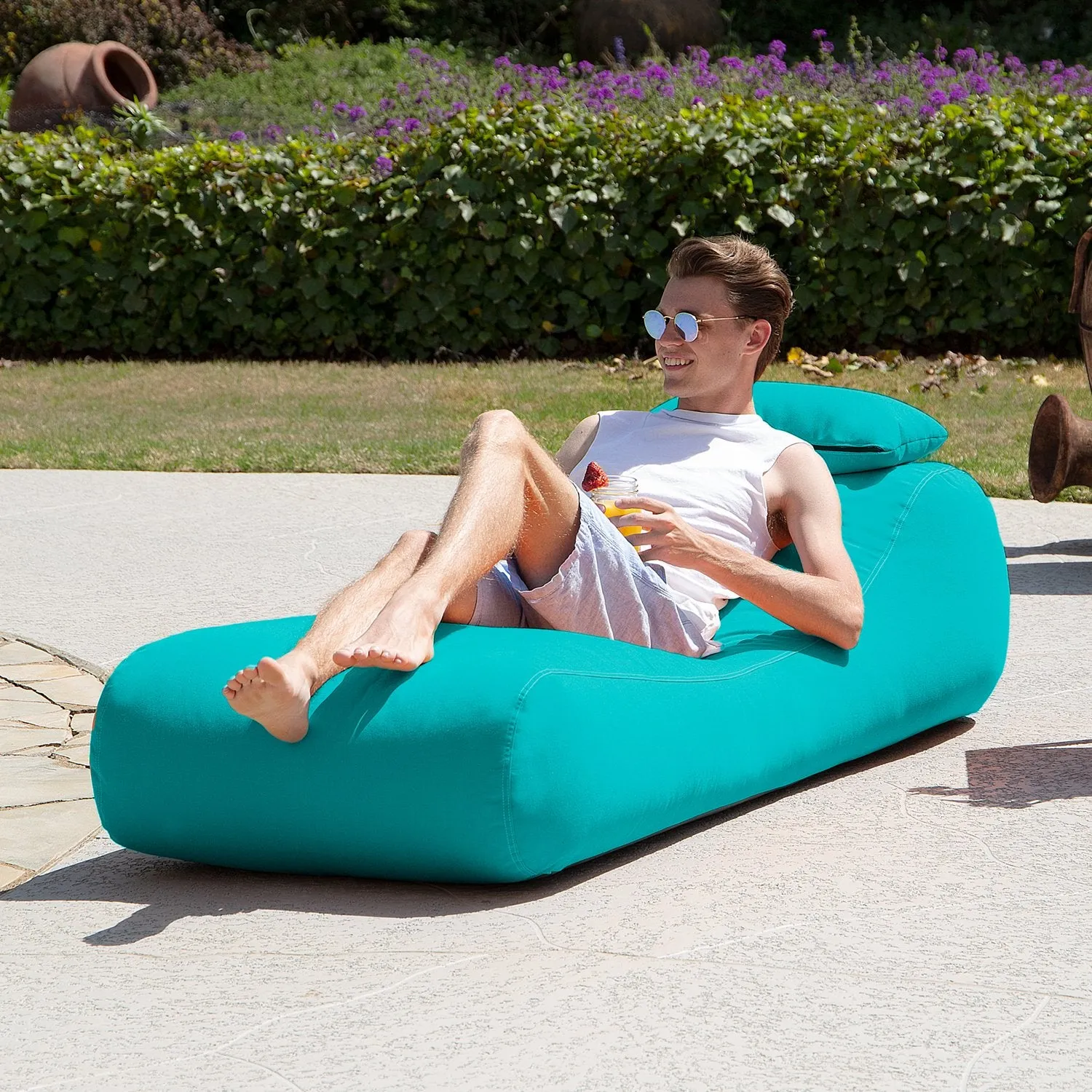 Jaxx Arlo Outdoor Bean Bag Sun Lounger