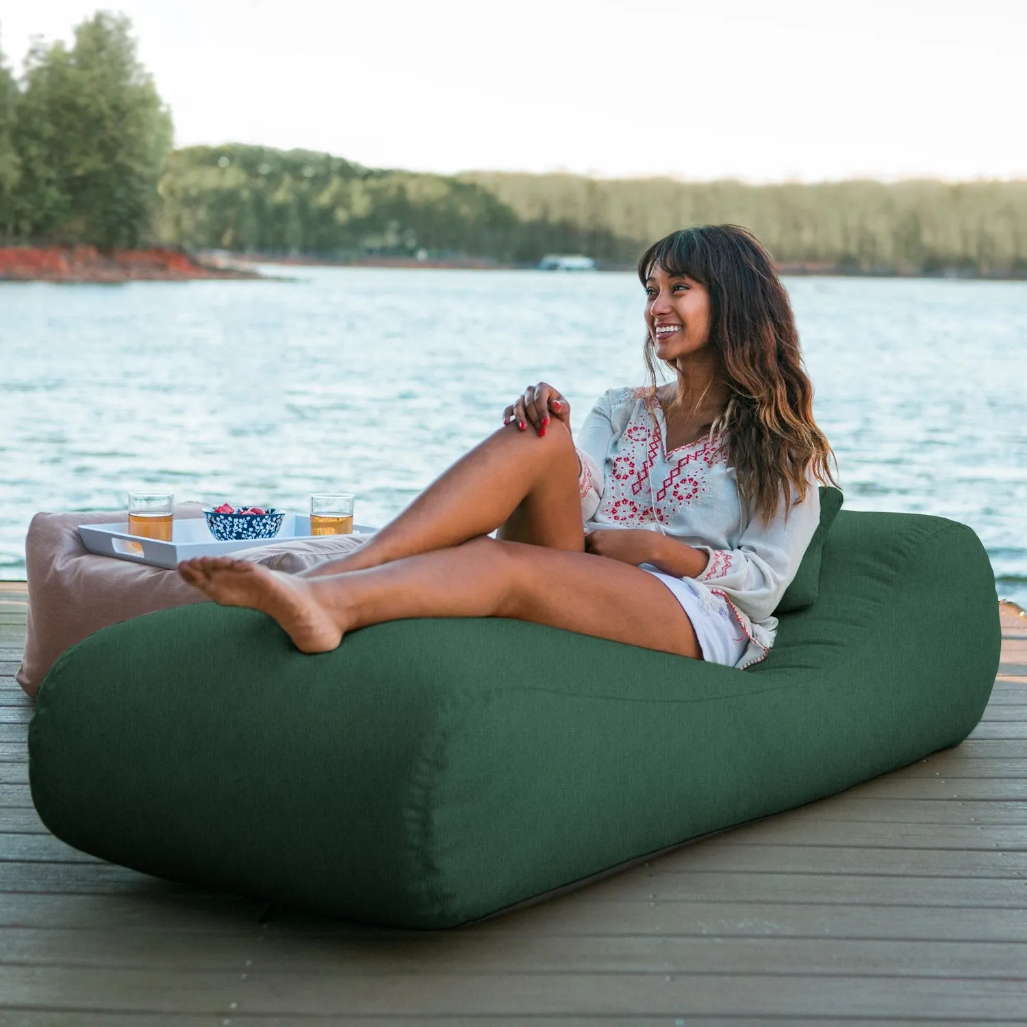 Jaxx Arlo Outdoor Bean Bag Sun Lounger