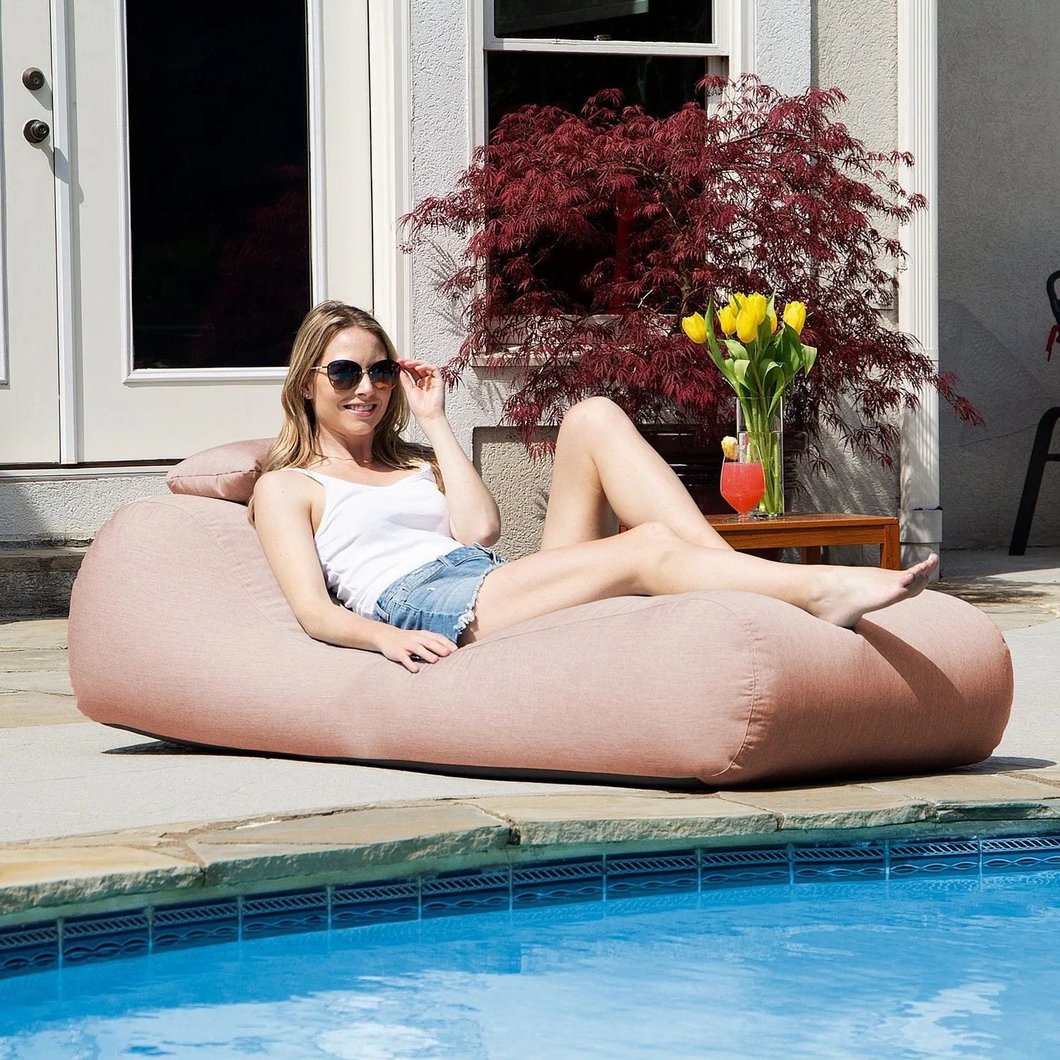 Jaxx Arlo Outdoor Bean Bag Sun Lounger