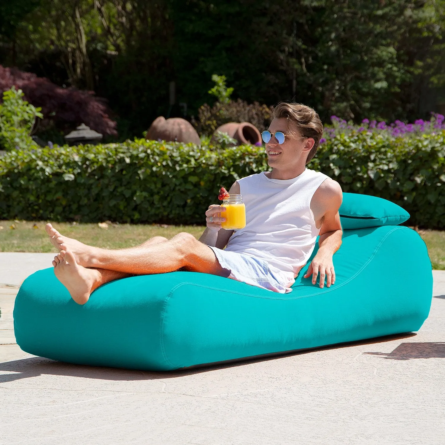 Jaxx Arlo Outdoor Bean Bag Sun Lounger