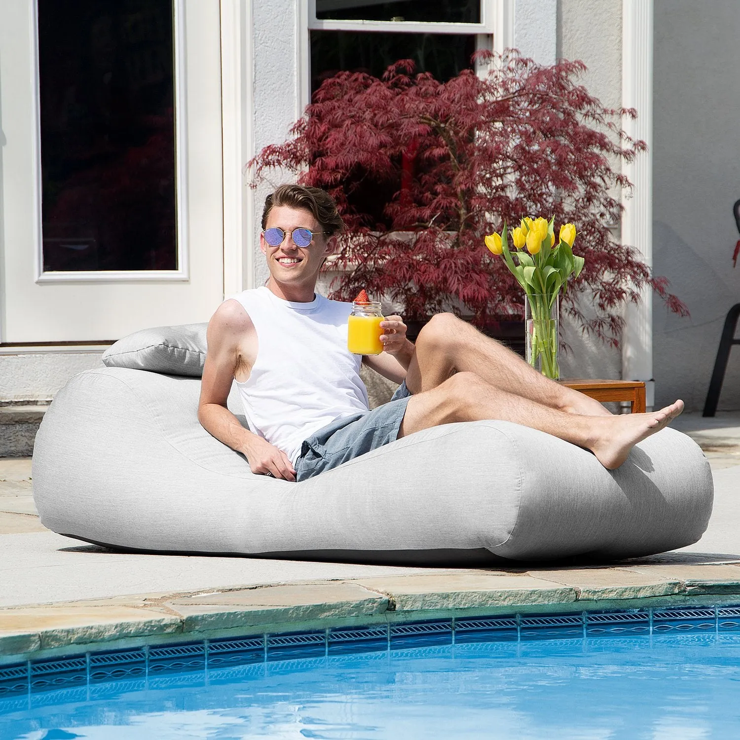 Jaxx Arlo Outdoor Bean Bag Sun Lounger