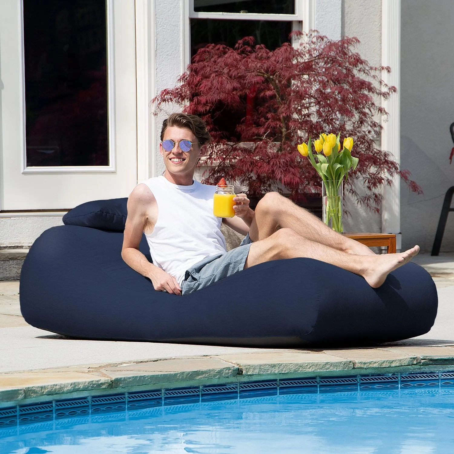 Jaxx Arlo Outdoor Bean Bag Sun Lounger