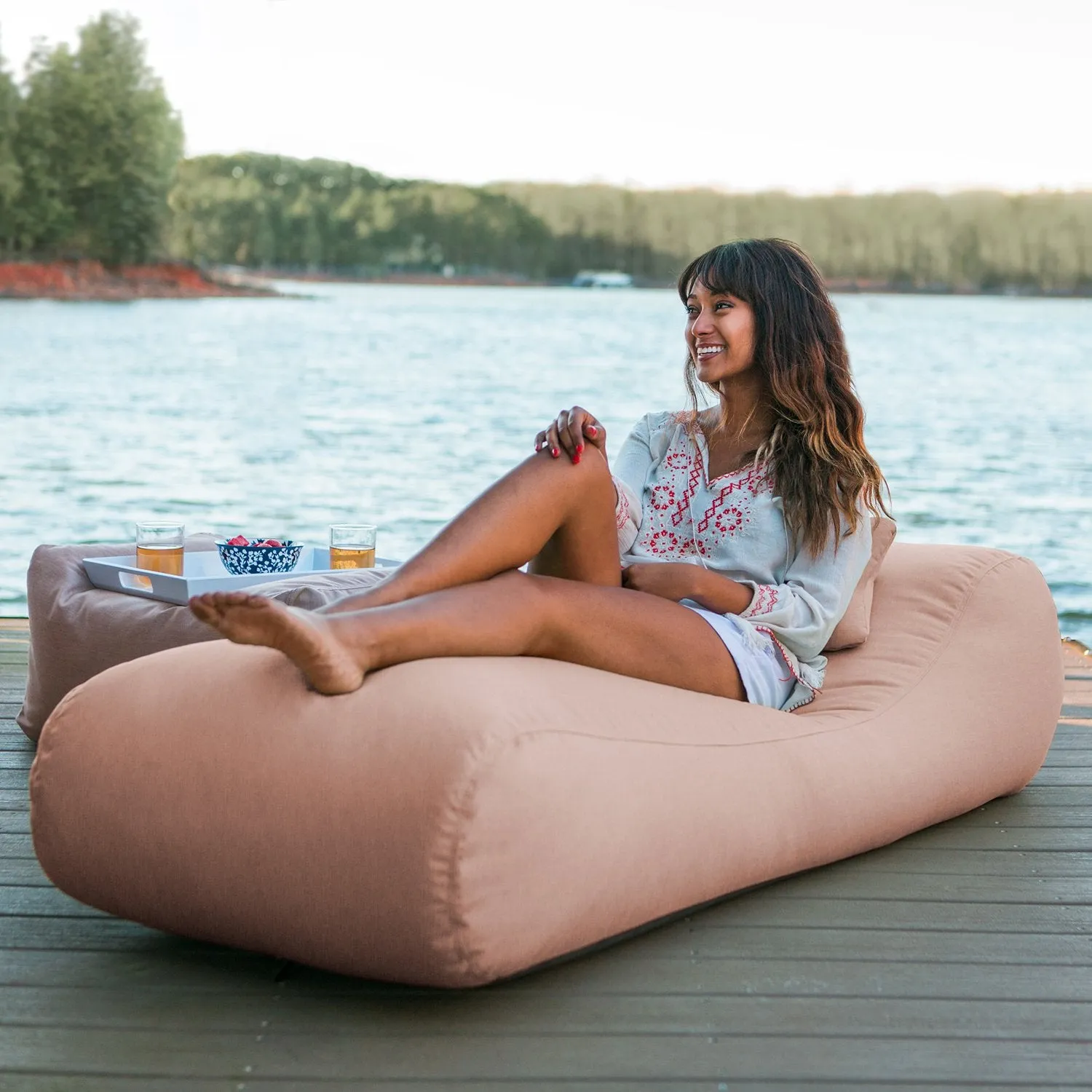 Jaxx Arlo Outdoor Bean Bag Sun Lounger