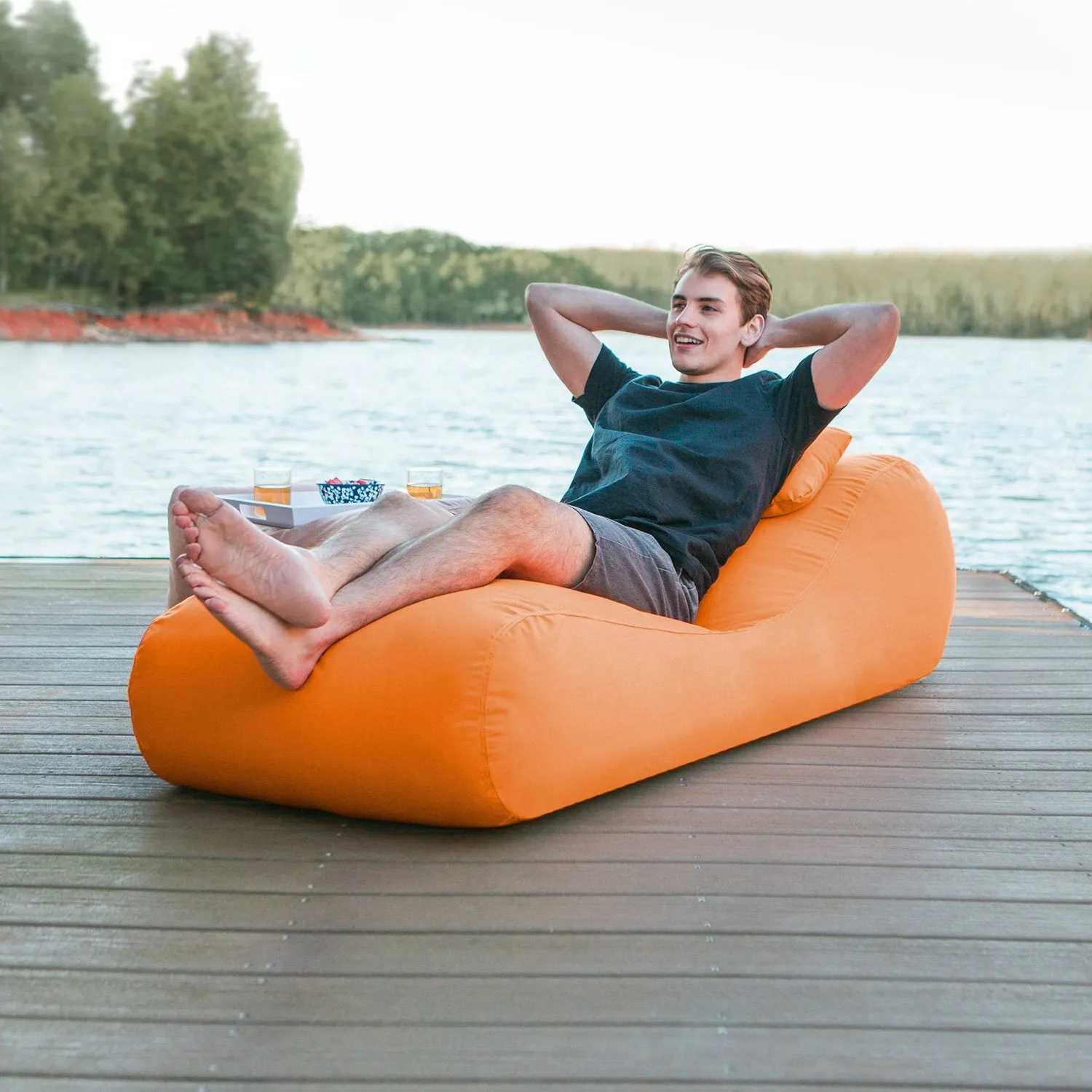 Jaxx Arlo Outdoor Bean Bag Sun Lounger