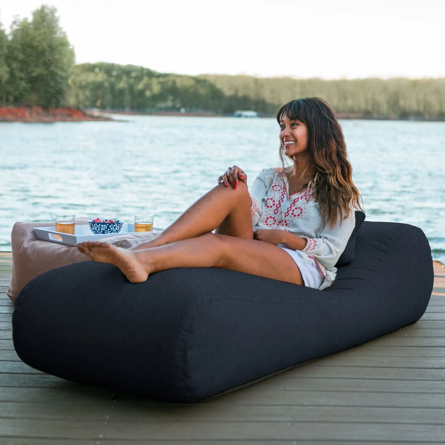 Jaxx Arlo Outdoor Bean Bag Sun Lounger