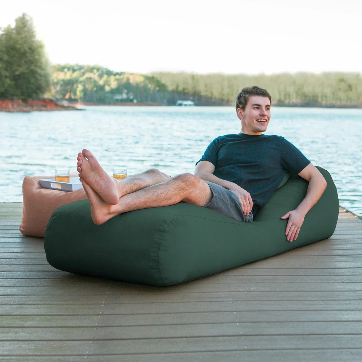 Jaxx Arlo Outdoor Bean Bag Sun Lounger