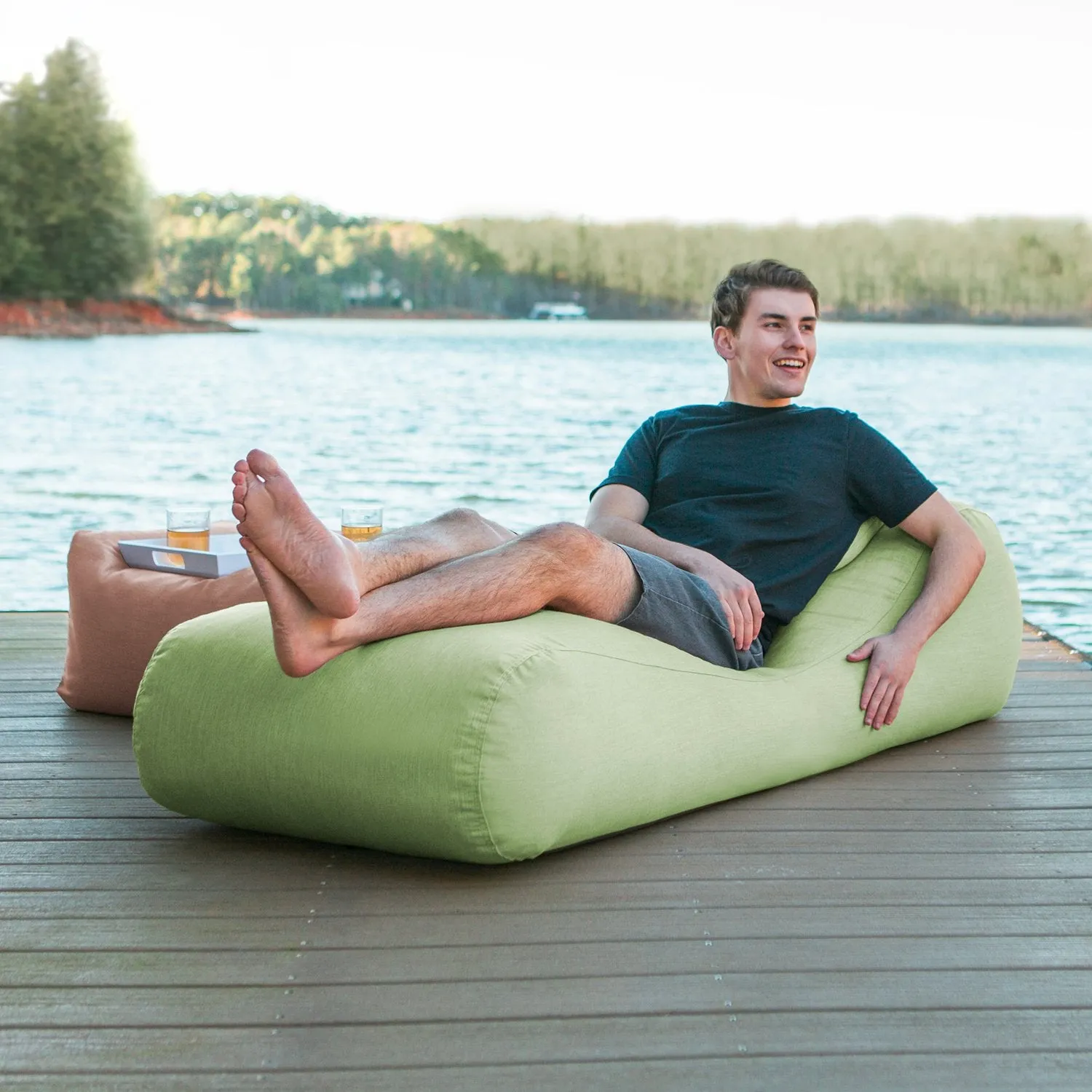 Jaxx Arlo Outdoor Bean Bag Sun Lounger