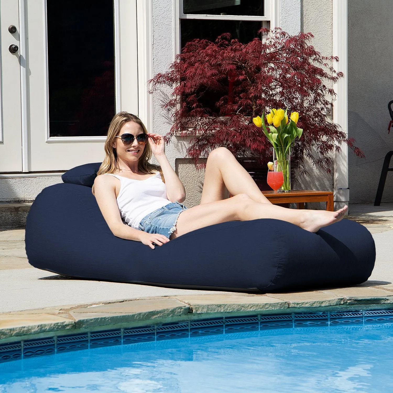 Jaxx Arlo Outdoor Bean Bag Sun Lounger