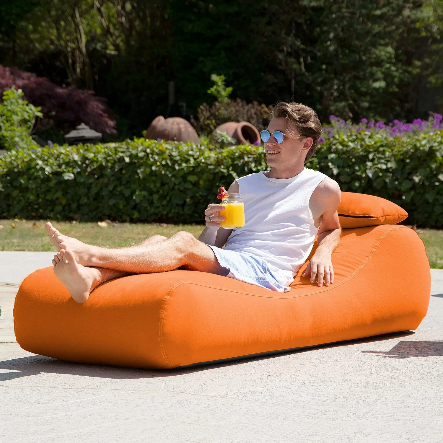 Jaxx Arlo Outdoor Bean Bag Sun Lounger