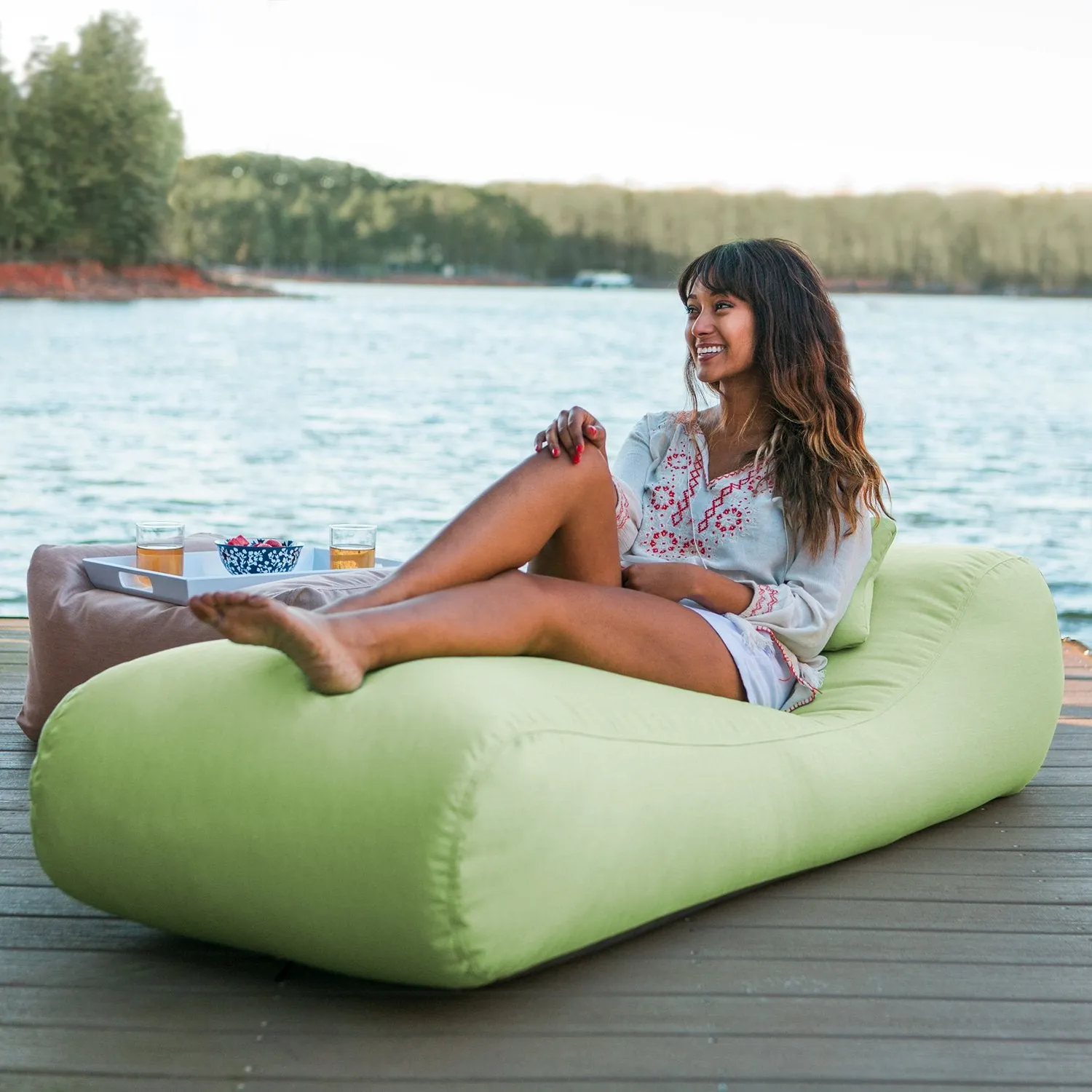 Jaxx Arlo Outdoor Bean Bag Sun Lounger