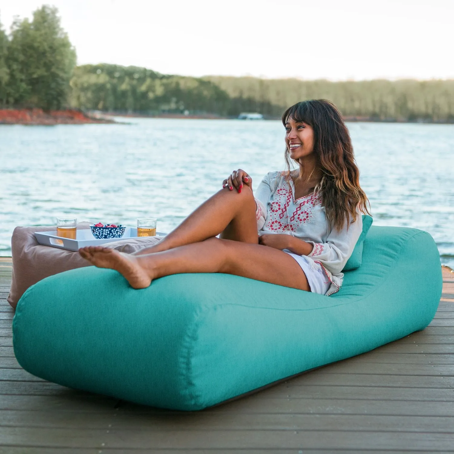 Jaxx Arlo Outdoor Bean Bag Sun Lounger