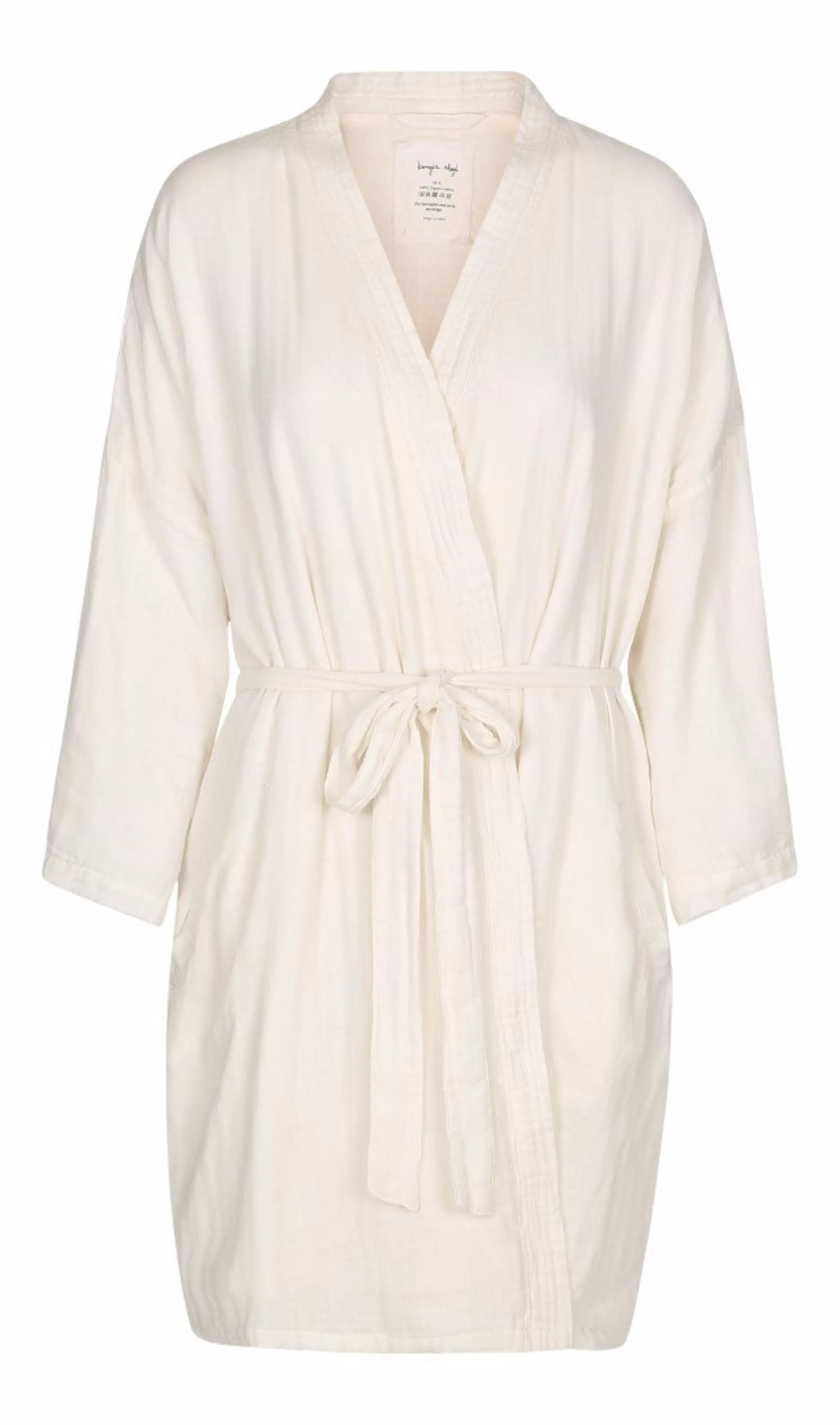 KONGES SLØJD - Muslin Mama Bath Robe - Natural White