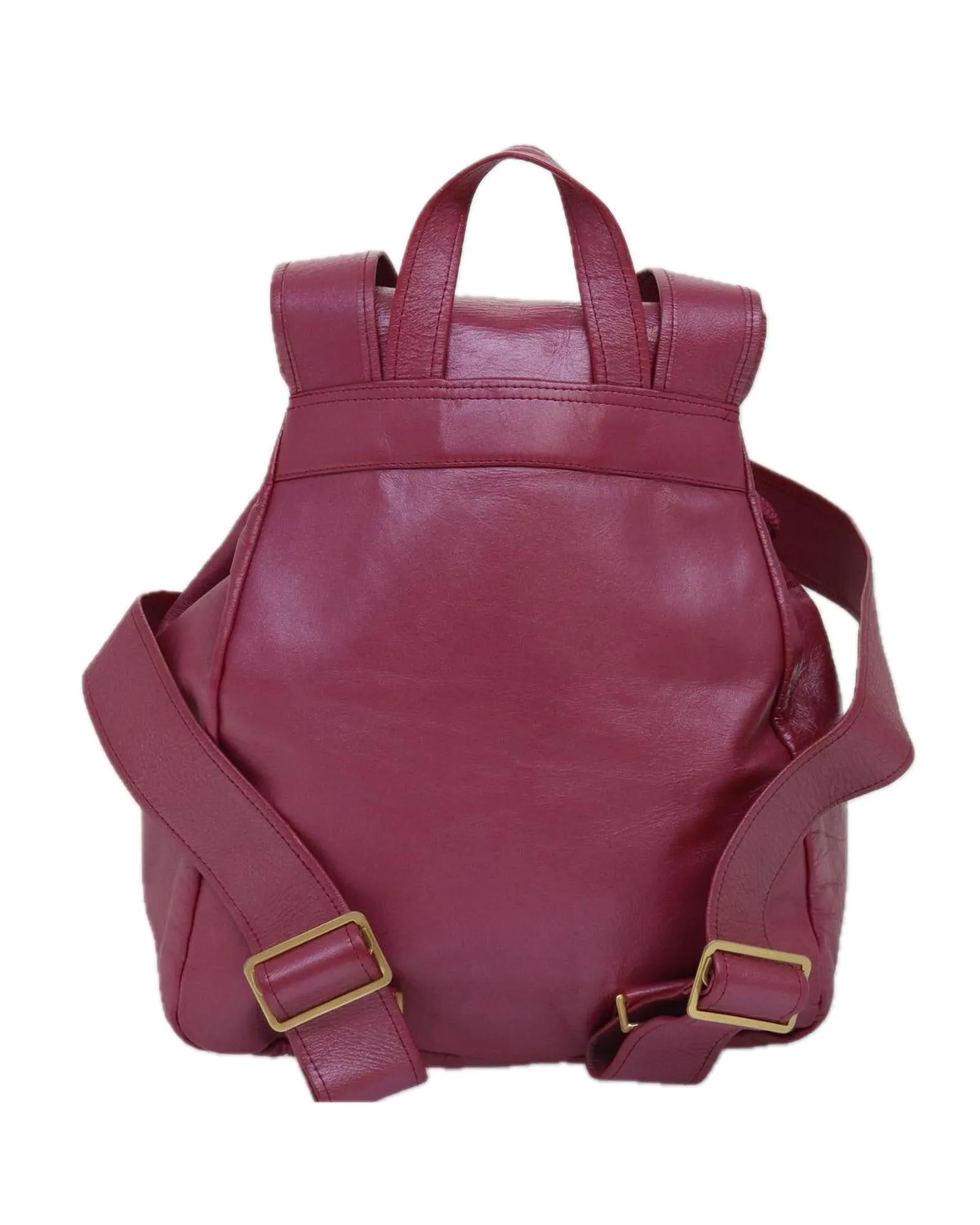 Leather Backpack with Minimalist Design