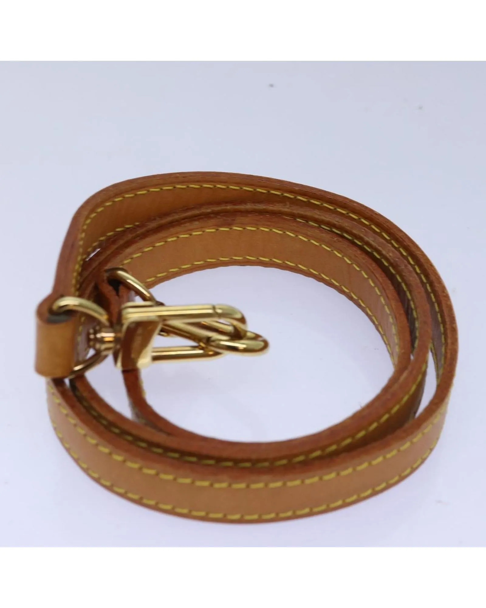 Leather Beige Shoulder Strap for Luxury Handbags