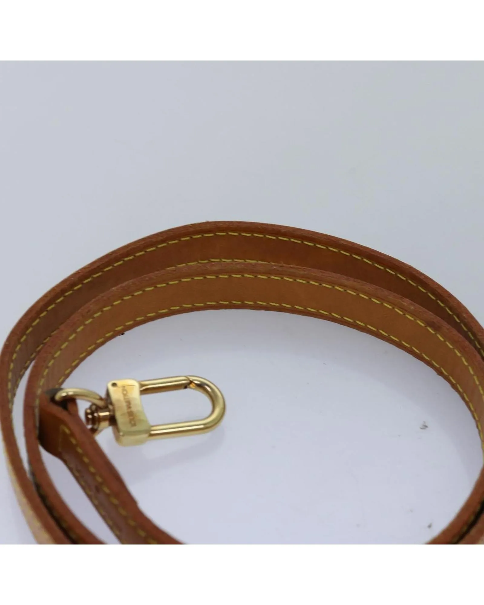 Leather Beige Shoulder Strap for Luxury Handbags