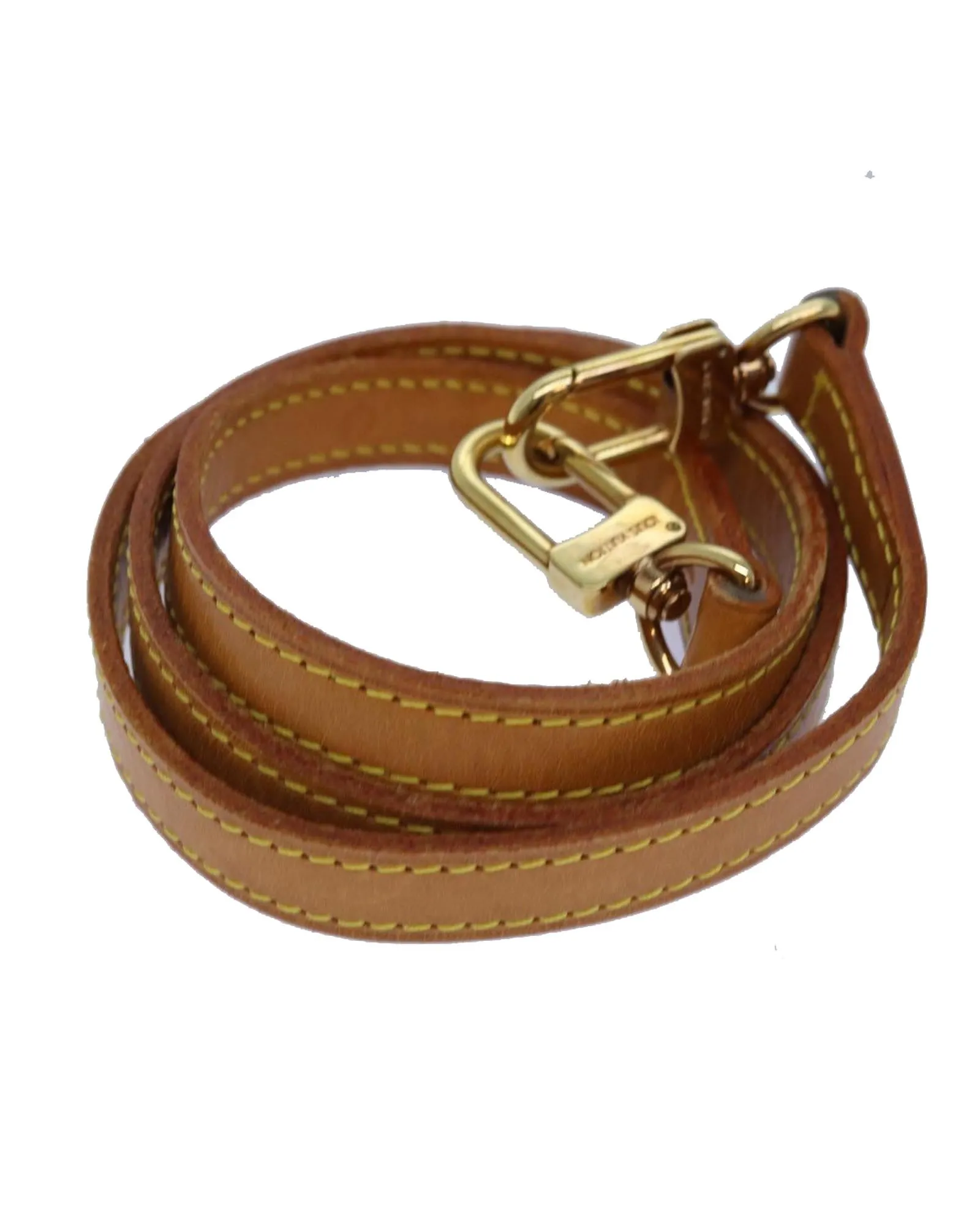 Leather Beige Shoulder Strap for Luxury Handbags