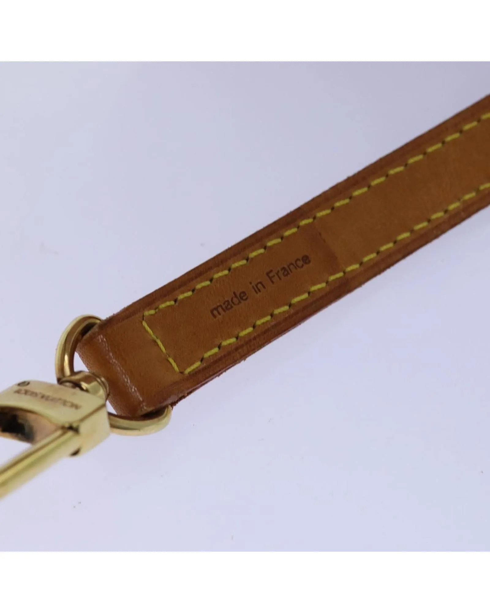 Leather Beige Shoulder Strap for Luxury Handbags