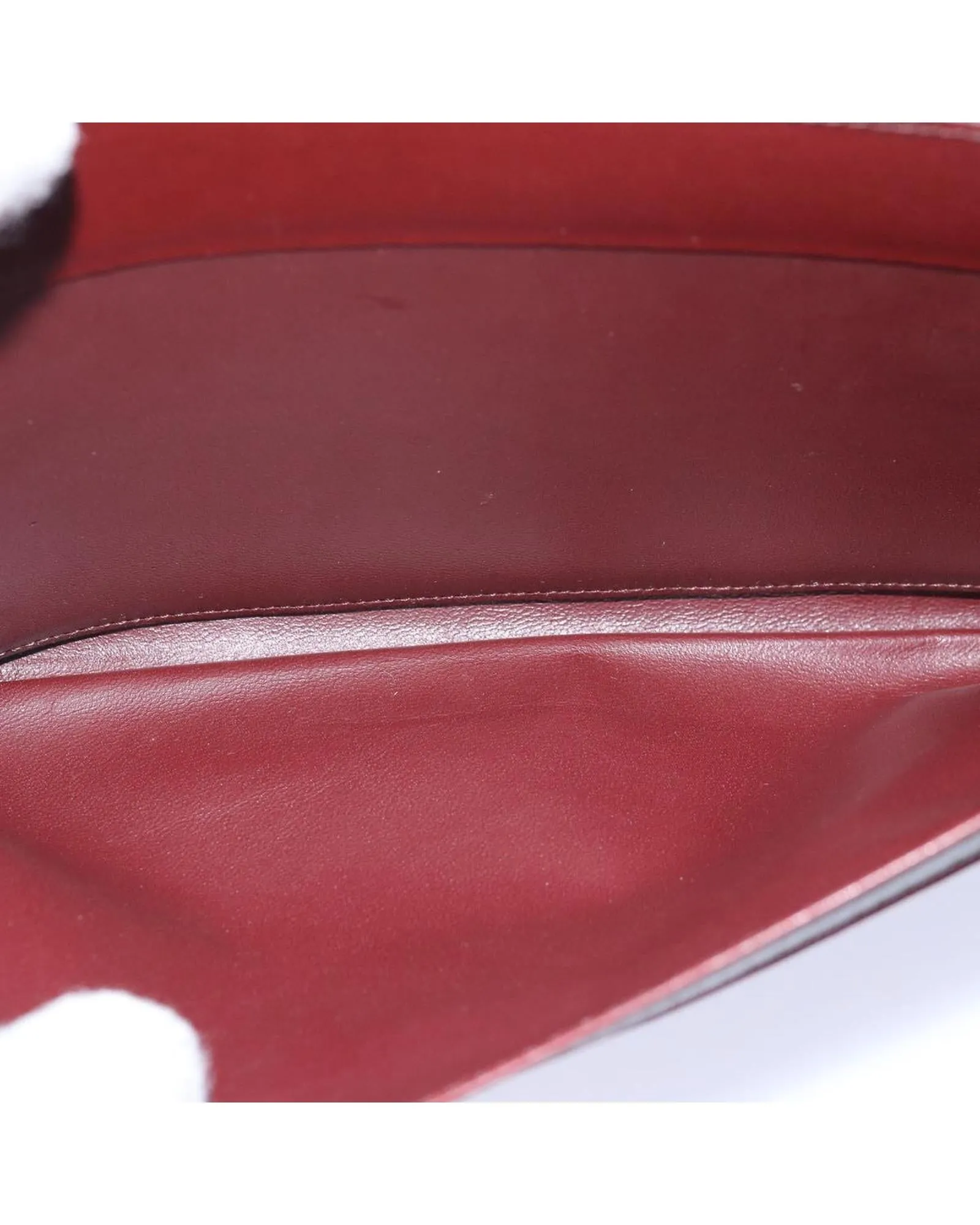 Leather Clutch Bag with Minimalist Design