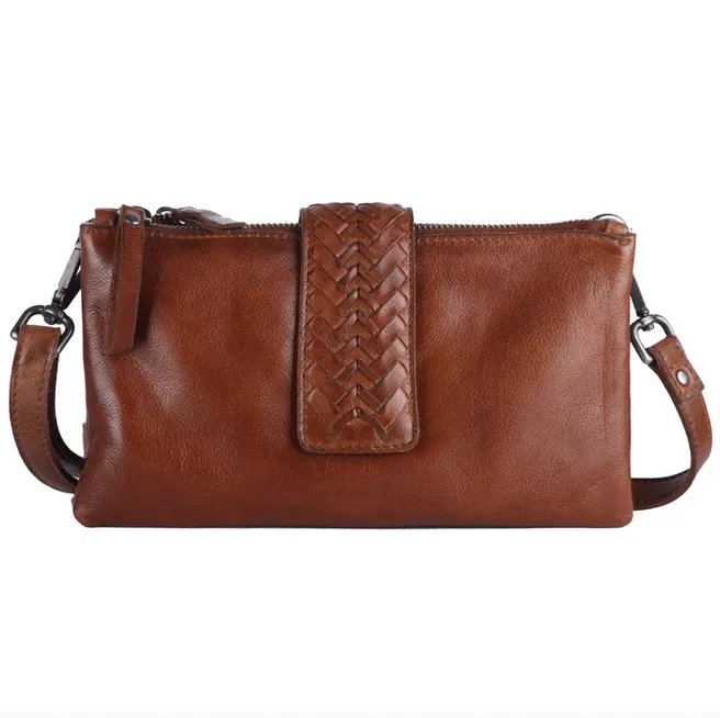 Leather Wallet or Crossbody Bag, Malabar