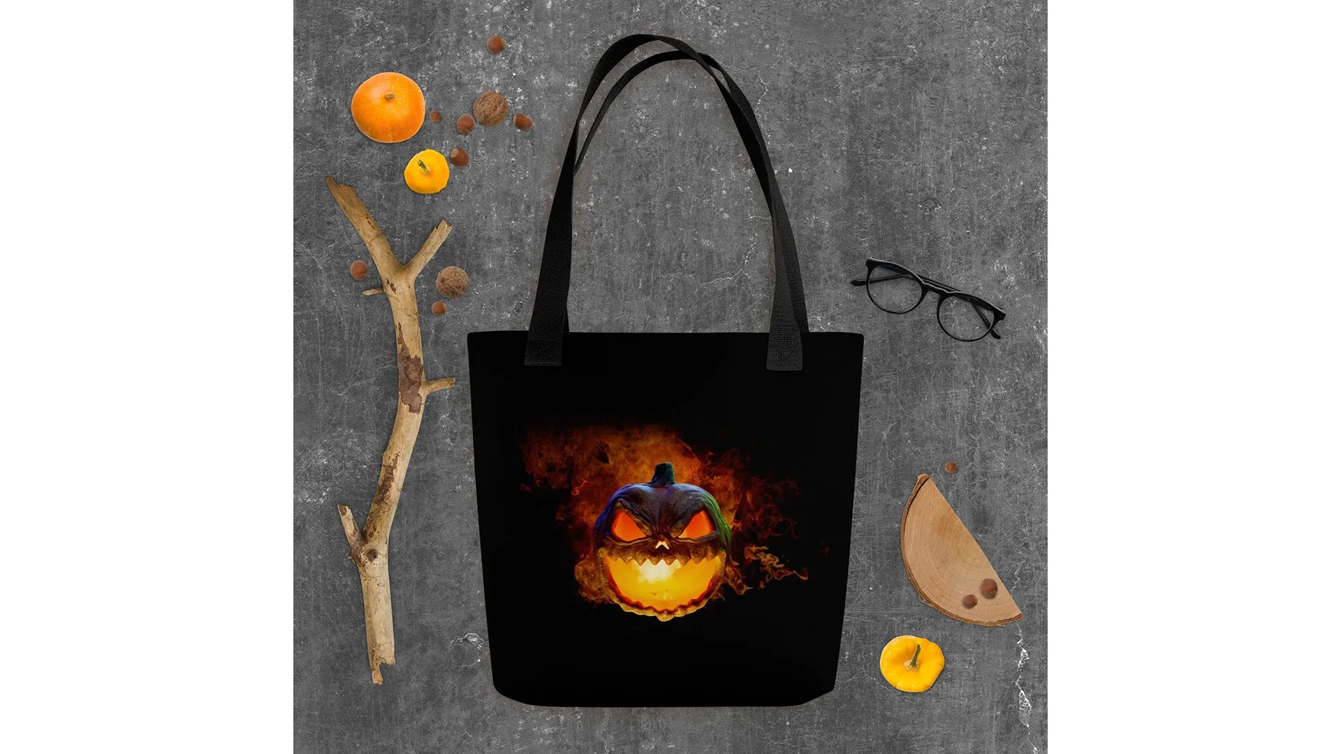 Legends of Halloween Pumpkin King Tote Bag