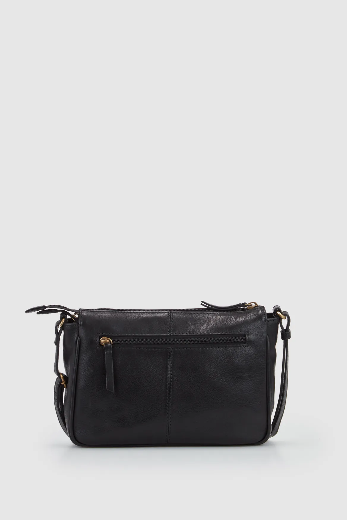 Leo Leather Crossbody Bag