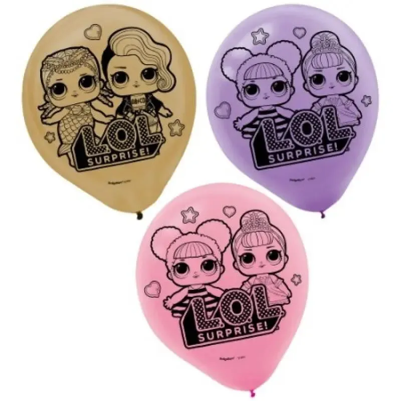 LOL Surprise Balloons - Pack of 6