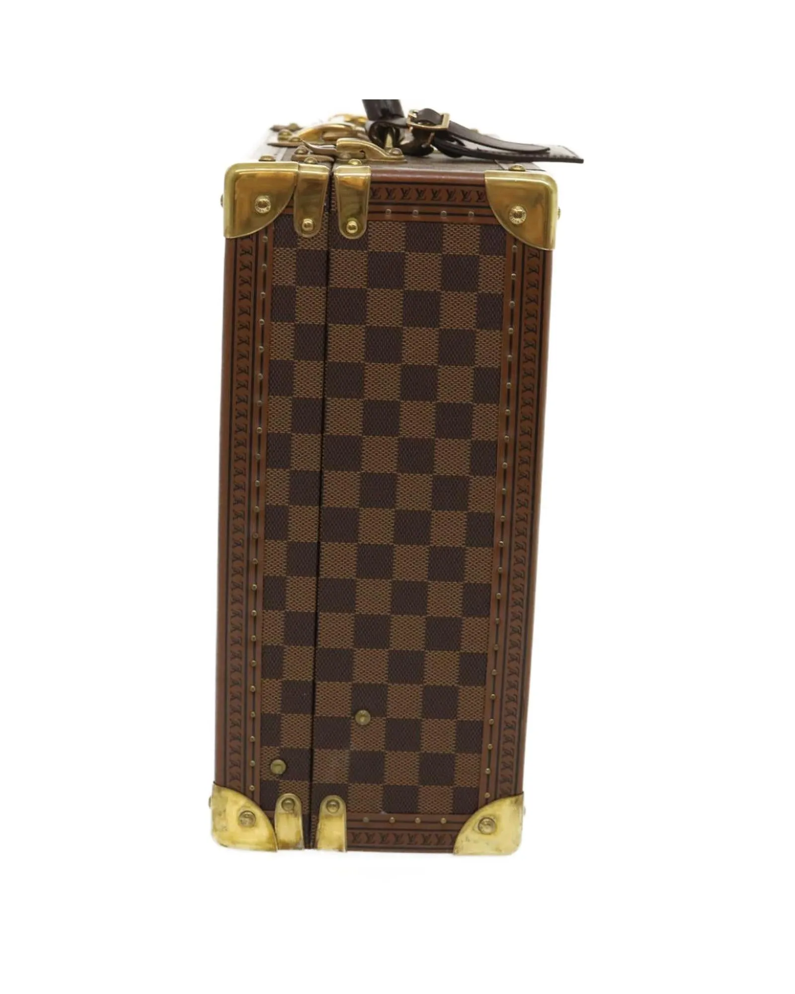 Louis Vuitton Damier Ebene Cotoville 40 Trunk LV Authentic