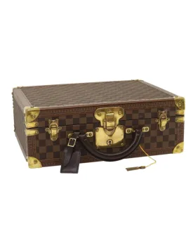 Louis Vuitton Damier Ebene Cotoville 40 Trunk LV Authentic