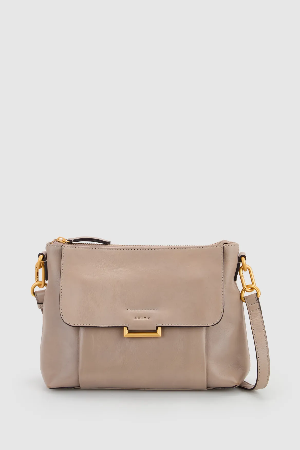 Luna Leather Ring Crossbody Bag